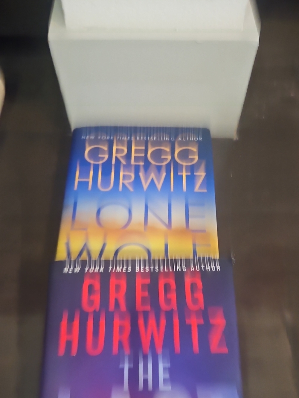 Gregg Hurwitz Orphan X Hardcover Lot – The Last Orphan & Lone Wolf